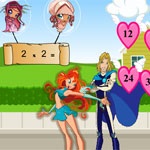 Pixie származó Winx Club - ponty, Chatta, Piff, Thune, Lockett és DJ