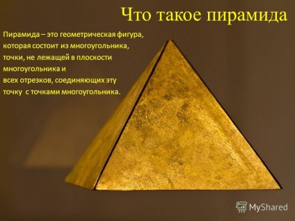bemutatása a piramis