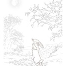 1 színezés nyúl (nyúl) Bunny Coloring 1