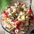 Saláta - egy tündérmese - csirkével, a recept (csirke Tarisznyarák) Saláta - egy tündérmese - csirke recept