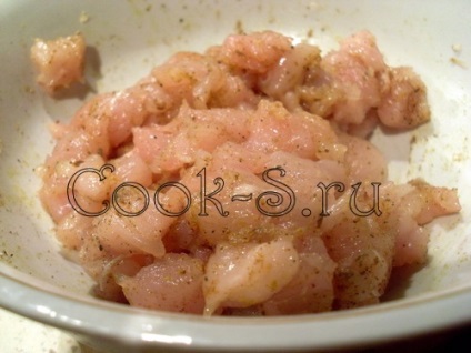 Puff csirkével és gombával - lépésről lépésre recept fotókkal és sütemények (leveles tészta csirkével fotó) Puff csirkével és gombával - lépésről lépésre recept fotókkal és sütemények