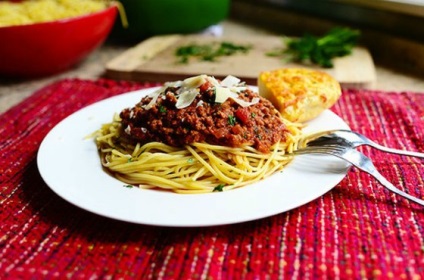 Spagetti- szósz a legjobb otthoni főzés receptek