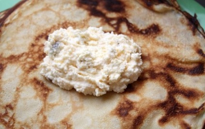 Sajt öntetek palacsinta készült túró lépésben receptek képekkel (túrós) Sajt öntetek palacsinta készült túró-lépésre recept fotókkal