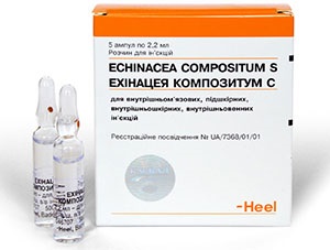 Jabs az immunitás tsikloferon, polyoxidonium, Echinacea compositum