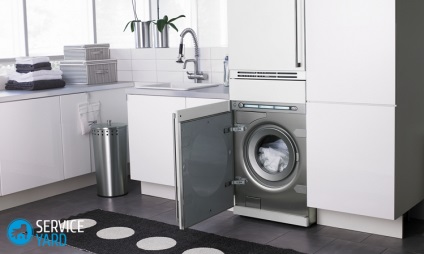 A mosógépet a konyhai mosogató, serviceyard-kényelmes otthon kéznél