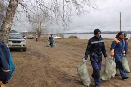 Országos Szövetsége akció „Clean Coast” - yarportal, Jaroszlavl fórum