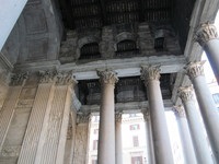Temple of a római Pantheon - ősi templomot az összes istenek az ókori Róma (összes) Temple of a római Pantheon - ősi templomot az összes istenek az ókori Rómában