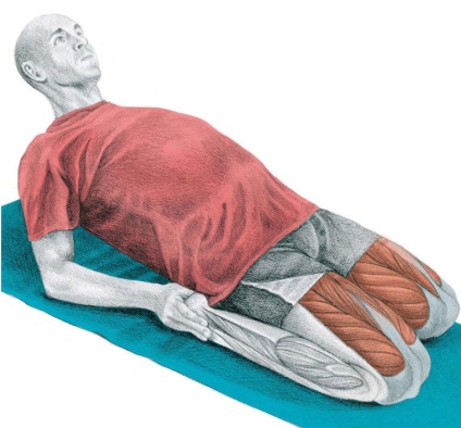 20 gyakorlatok lábak stretching (egyik lábát térd) 20 gyakorlatok lábak stretching