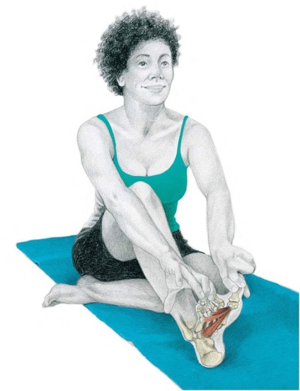 20 gyakorlatok lábak stretching (egyik lábát térd) 20 gyakorlatok lábak stretching