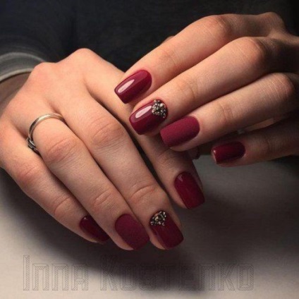 30 Fab ötletek manikűr bordó (burgundi) 30 Fab bordó manikűr ötletek