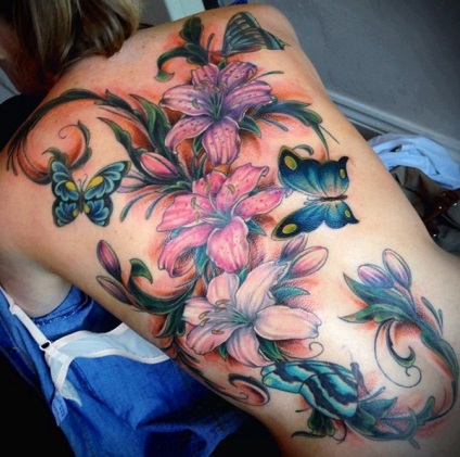 50 Fab ötleteket tetoválás a hátán, artlabirint