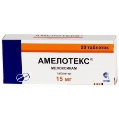 Amelotex - használati utasítást, indikációk, adagolás, analógok