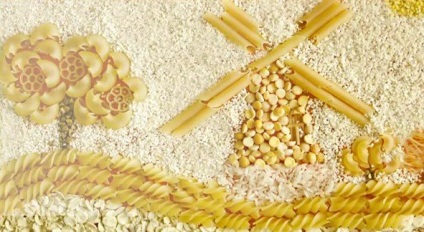 Alkalmazás gabonafélék gyermekek számára a témája az őszi minták és mesterkurzus