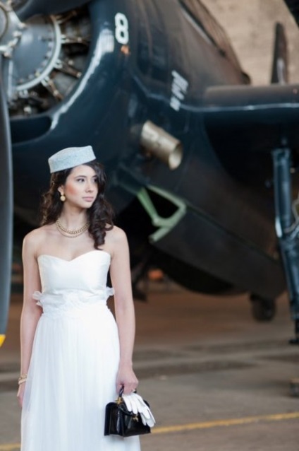 Házasság Repülés repülőgép és az ég (Wedding) Aviation esküvői síkok és ég