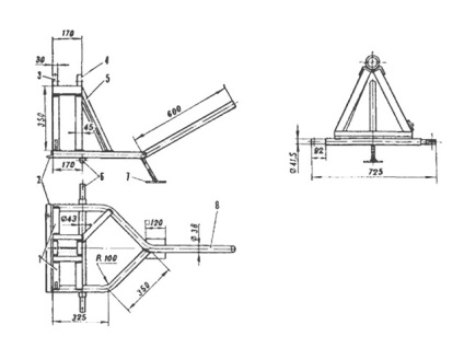 Betonkeverő kezüket rajzok, videó, építőanyagok (cement mixer kezével) Betonkeverő kezüket rajzok, videó, építőanyagok