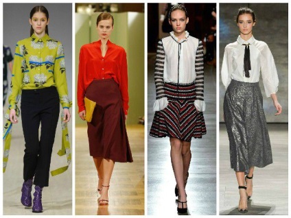 Blúzok, valamint, hogy mit lehet viselni a különböző modellek - lila sarkú (blúz) Blúzok, valamint, hogy mit lehet viselni a különböző modellek - lila sarkú