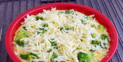 Brokkoli sajttal sütőben receptek fotókkal, kalória