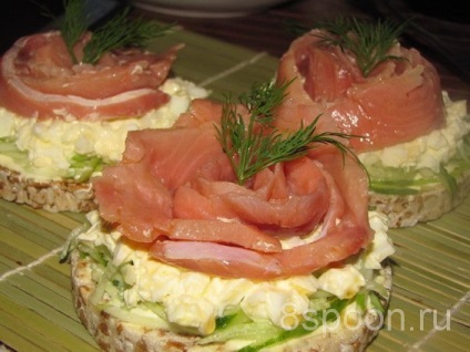 Szendvicsek, lazac a legfinomabb receptek (piros hal szendvicsek) Szendvicsek, lazac a legfinomabb receptek