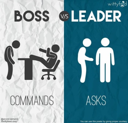 Mi különbözteti meg az igazi vezető a szokásos 7 fő különbségek