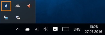 Mi van, ha a bluetooth ikon nem jelenik meg a tálcán a Windows 8, 8