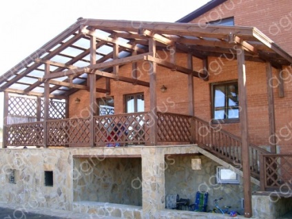 Dastarkhan a loggia