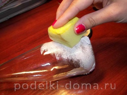 Decoupage palack ukrán ház (master class), egy doboz ötletek és műhelyek (üveg) Decoupage palack ukrán ház (master class), egy doboz ötletek és műhelyek
