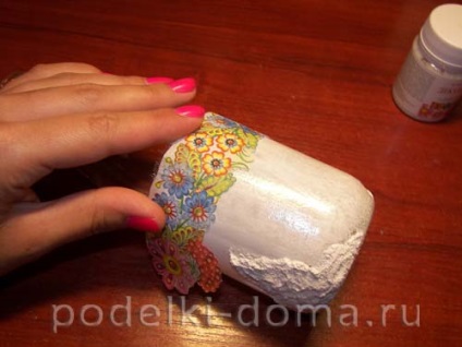 Decoupage palack ukrán ház (master class), egy doboz ötletek és műhelyek (decoupage) Decoupage palack ukrán ház (master class), egy doboz ötletek és műhelyek