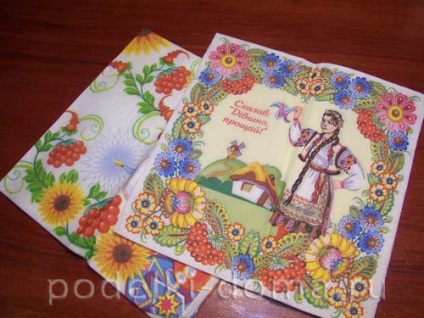 Decoupage palack ukrán ház (master class), egy doboz ötletek és műhelyek (ukrán Ház) Decoupage palack ukrán ház (master class), egy doboz ötletek és műhelyek