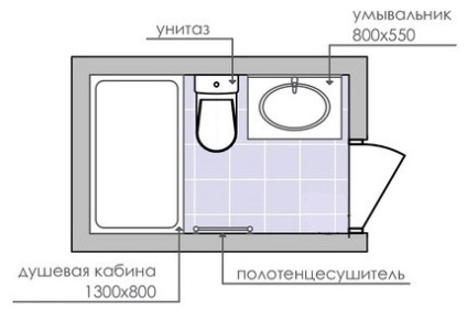 Tervezése és elrendezése a fürdőszobában Q3