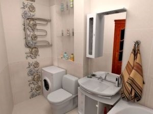 Tervezz egy kis fürdőszoba WC nélkül fotó