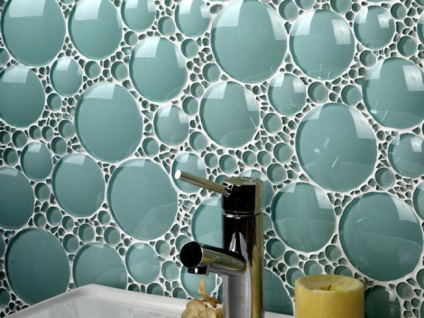 csempe design a fürdőszobában - hogyan válasszon lehetőségek terem dekoráció, fajta csempe ötletek