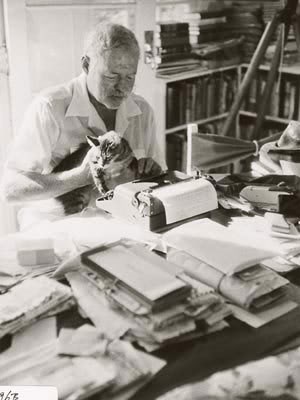 Ernest Hemingway és a 57 macska (hat orrú macska) Ernest Hemingway és a 57 macska