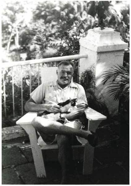 Ernest Hemingway és a 57 macska (hat orrú macska) Ernest Hemingway és a 57 macska