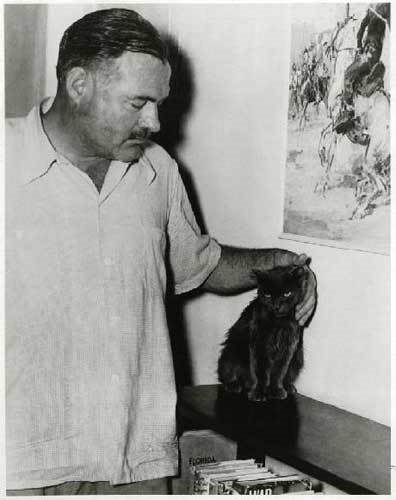 Ernest Hemingway és a 57 macska (hat orrú macska) Ernest Hemingway és a 57 macska