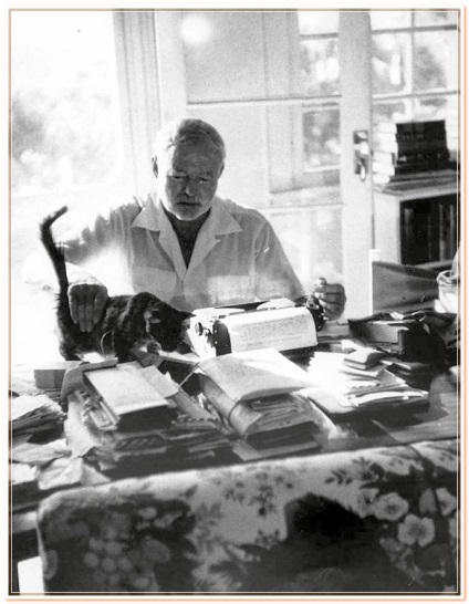Ernest Hemingway és a szokatlan macska katantik - macskák és régiségek