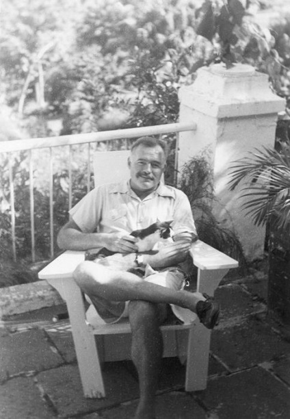 Ernest Hemingway és a szőrös kedvencek