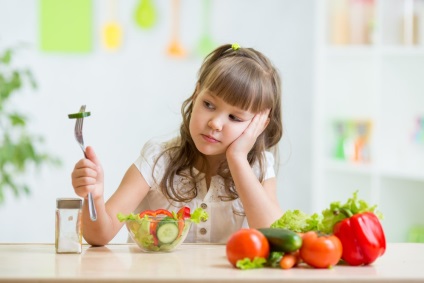 Ha a gyerekek nem esznek gyümölcsöt és zöldséget, amely vitaminokat