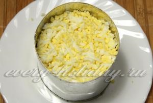Francia csirke saláta recept fényképpel (recept) Francia saláta csirke recept egy fotó
