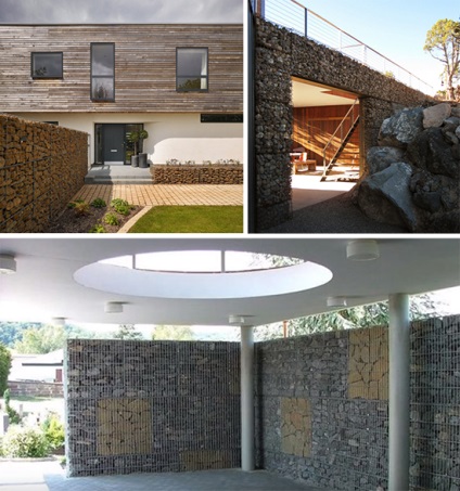 Gabion szerkezetek fotók és ötletek a kezüket (saját) Gabion szerkezetek fotók és ötletek saját kezűleg