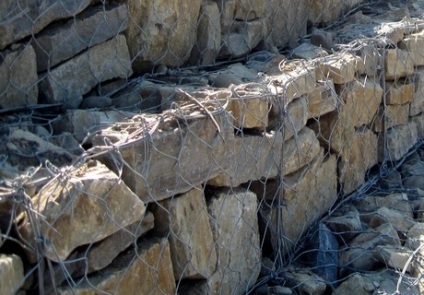 Gabion - a divat trend kerttervezés