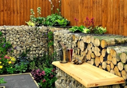 Gabion - a divat trend kerttervezés (gabion) Gabion - a divat trend kerttervezés