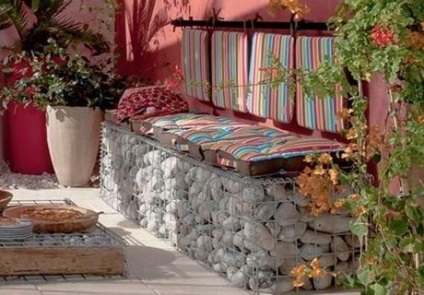 Gabion - a divat trend kerttervezés (táj) Gabion - a divat trend kerttervezés