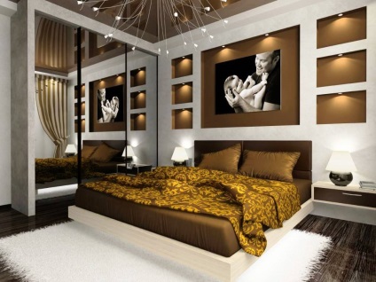 Ötletek modern hálószoba, design m2 (szoba) Ötletek modern hálószoba, design m2