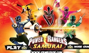 Game Rangers szamuráj - játssz ingyen online Power Rangers fiúk