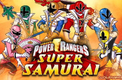 Game Rangers szamuráj - játssz ingyen online Power Rangers fiúk