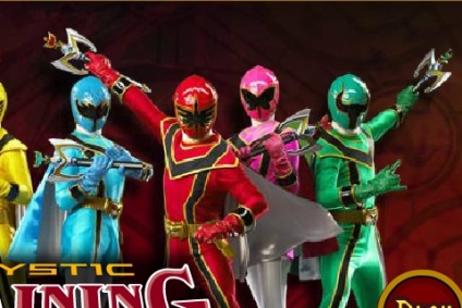 Game Rangers szamuráj - játssz ingyen online Power Rangers fiúk