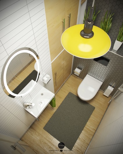 A belső tér egy kis fürdőszoba 41 szép módon tervezni