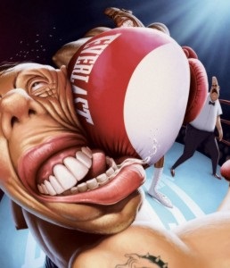 Mivel verte harapás ütések (kickboxing) Hogyan verte a csípős ütést