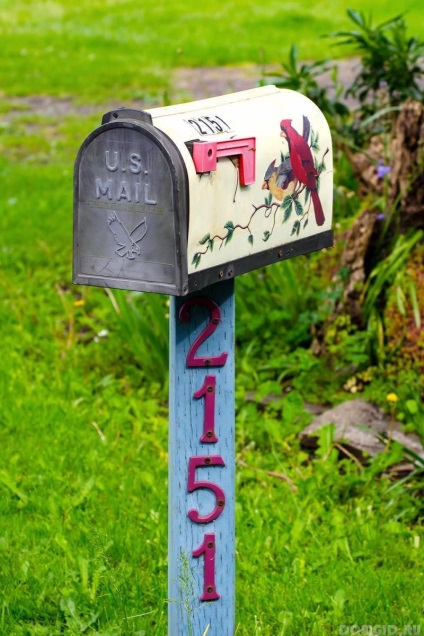 Hogyan készítsünk egy postafiókot saját kezűleg - használati fotókkal