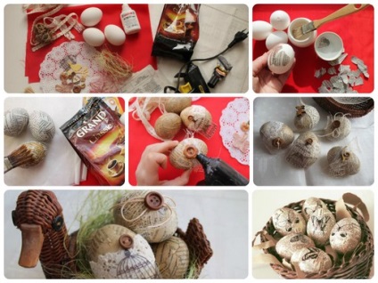 Hogyan lehet a húsvéti tojás kezük mesterkurzusokat lépésről lépésre fotók